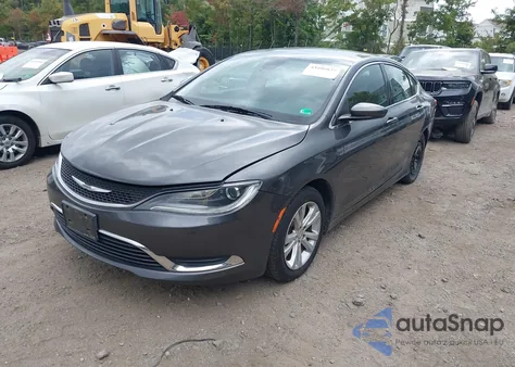 2015 Chrysler 200 Limited z USA, uszkodzony, nr VIN 1C3CCCAB1FN746947
